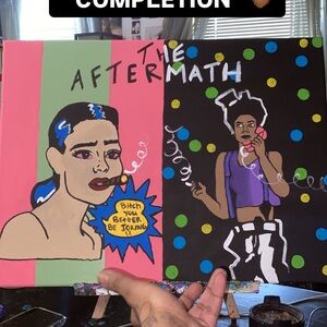 Vibrant Pop Art Canvas - EUPHORIA